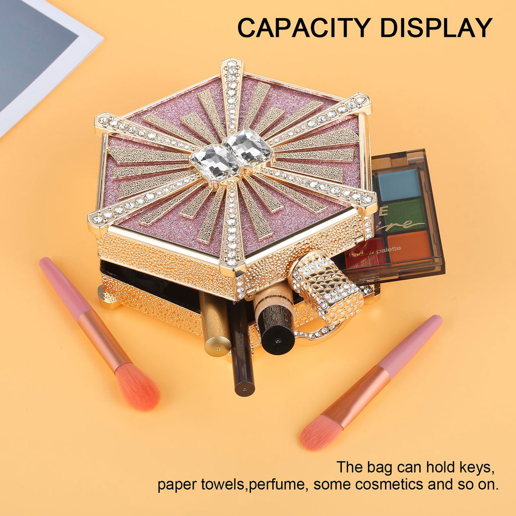 Luxury Rhinestone Perfume Bottle Handbag – Sparkly Evening Clutch & Shoulder Bag