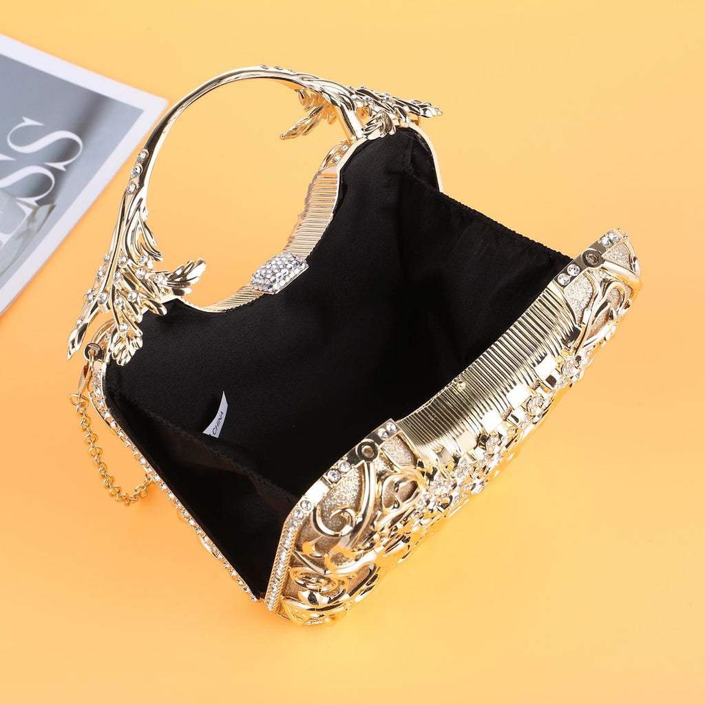 Sparkly Rhinestone Hollow Evening Bag – The Perfect Gift for Weddings, Parties & Birthdays