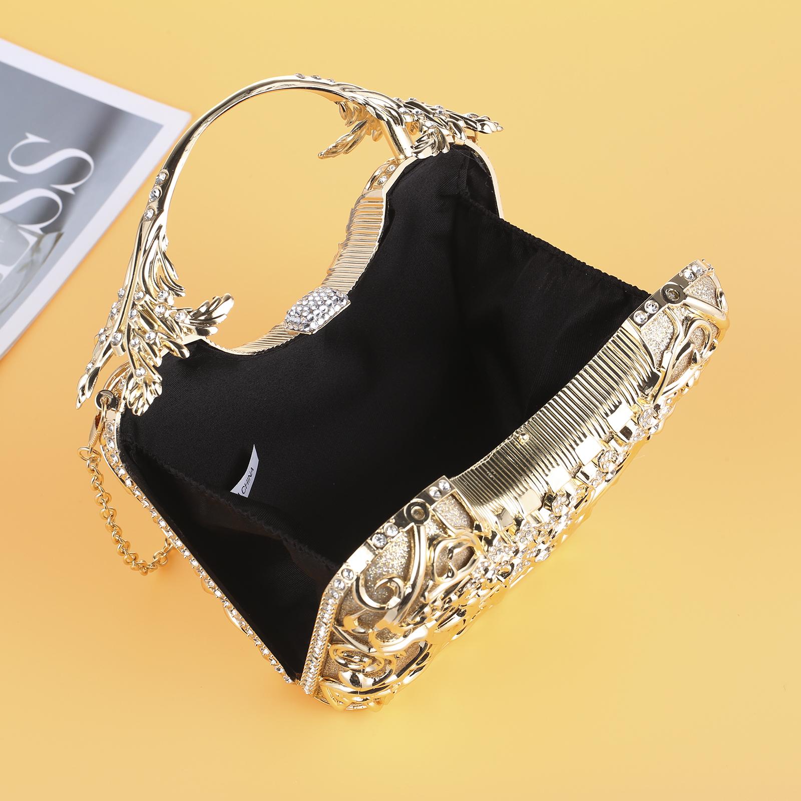 Sparkly Rhinestone Hollow Evening Bag – The Perfect Gift for Weddings, Parties & Birthdays